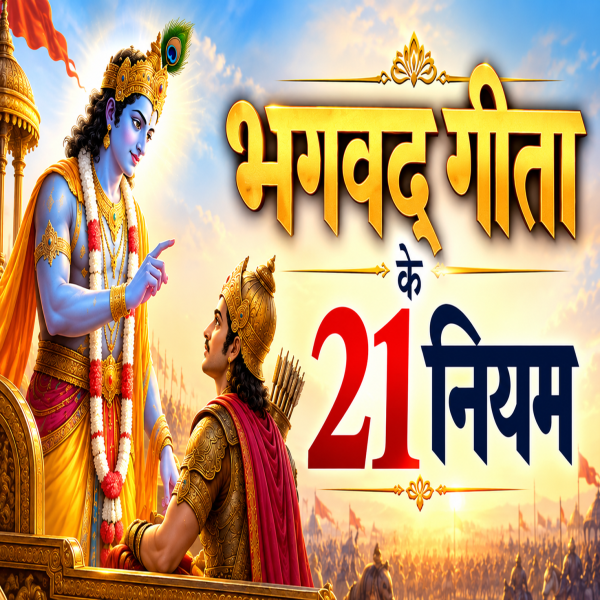 भगवद् गीता के 21 नियम: आज की समस्याओं का समाधान